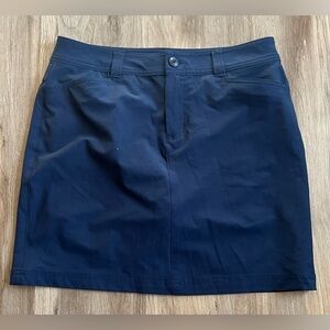 Eddie Bauer Casual Navy Blue Skort